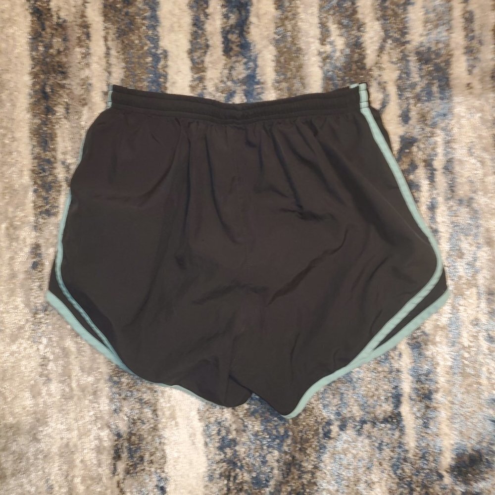 Black Dri-fit Nike Running Shorts w/ Blue Trim - Picture 5 of 11